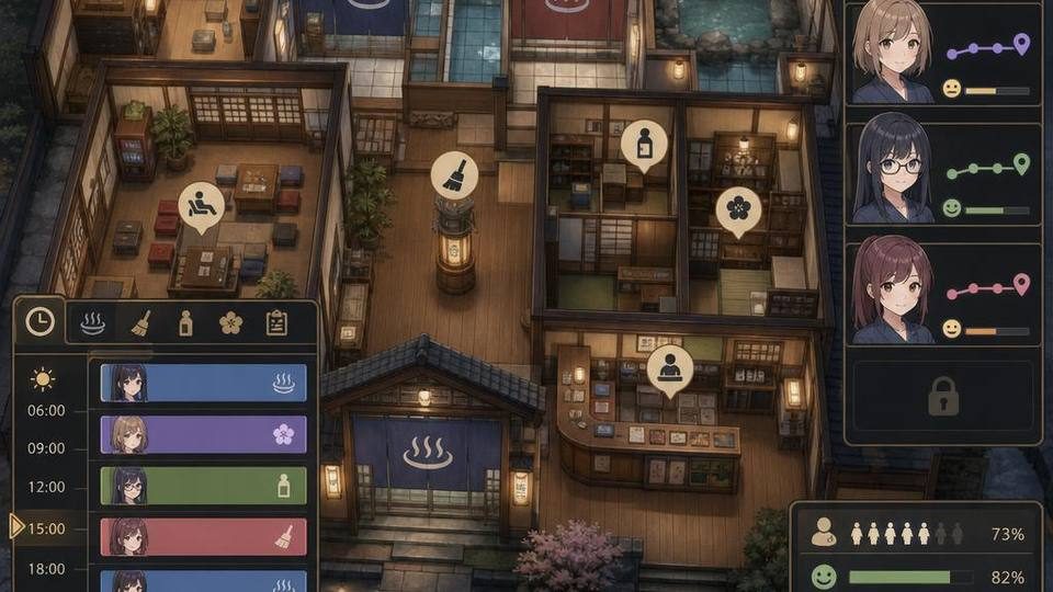 背德浴场 操作界面 资料图 5