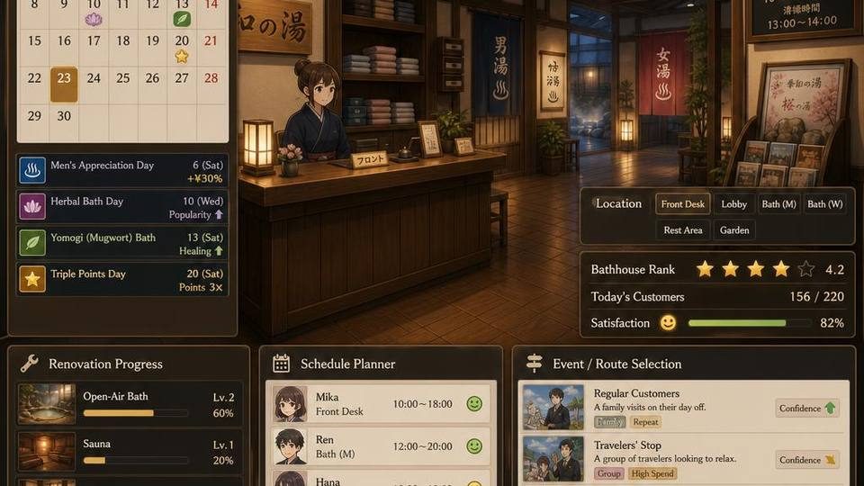 背德浴场 操作界面 展示图 7